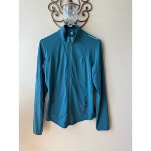 Alphalete Size M Teal Zip Up Jacket NWOT